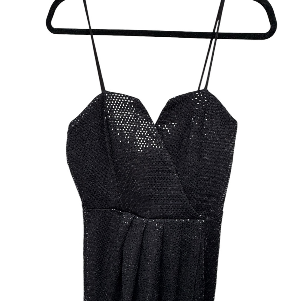 Alexa B Nites Black Sequin Dress size 10 - Picture 5 of 10